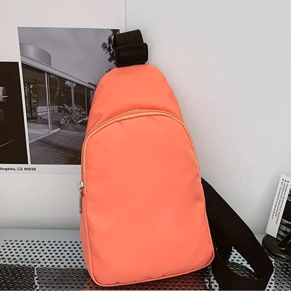 New - Sporty & Stylish Unisex Oxford Crossbody
Chest Bag - Tangerine